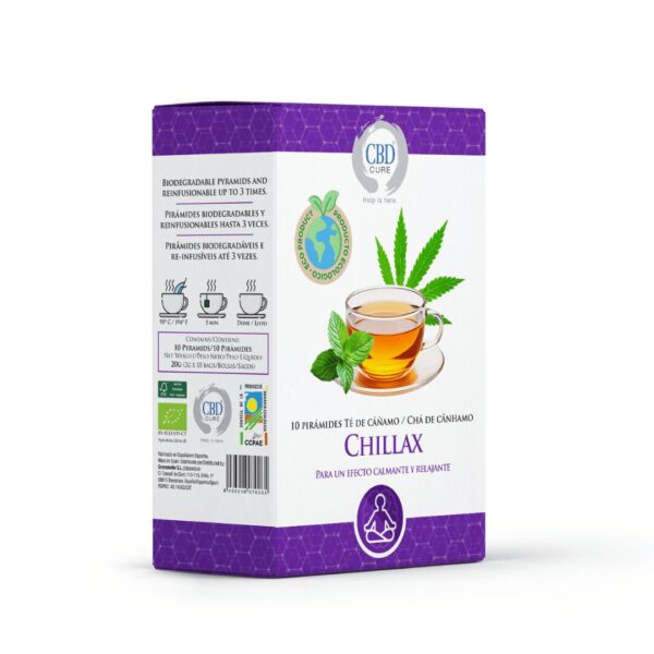INFUSIÓN ECOLÓGICA DE CÁÑAMO CHILLAX