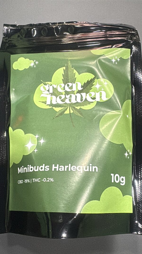 FLOR CBD HARLEQUIN MINIBUDS 10 GRAMOS