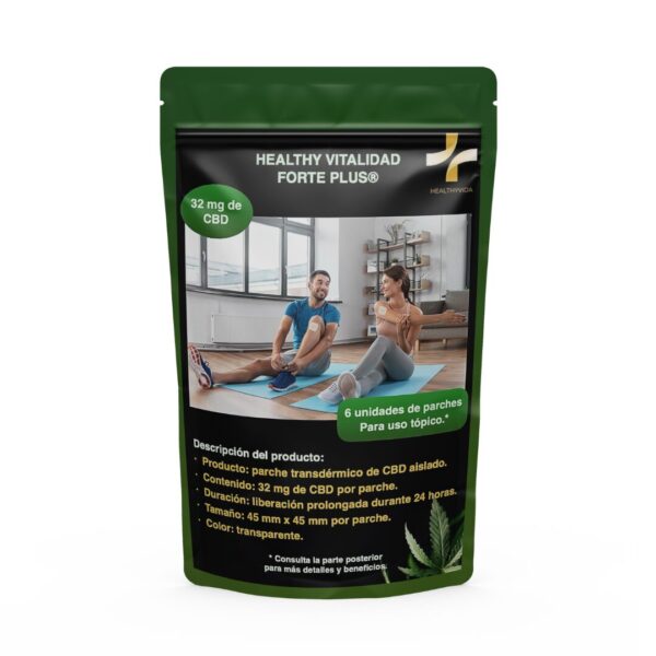 Parches CBD transdérmicos Healthy Vitalidad
