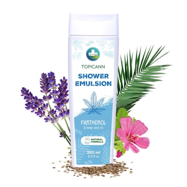 TOPICANN Emulsión – Gel de ducha suave para pieles atópicas - Imagen 3