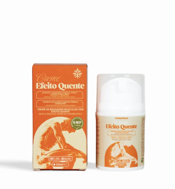CREMA EFECTO CALOR 1500 MG CBD Y 500 MG CBG