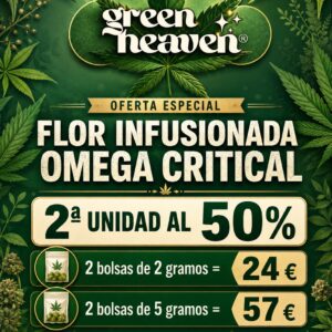 OFERTA FLOR INFUSIONADA OMEGA CRITICAL