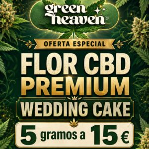 OFERTA FLOR CBD PREMIUN 5 GRAMOS 15 EUROS